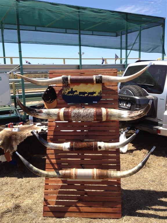 Ken Coleman Memorial Rodeo Trophie Display @ Collarenebri